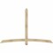 Ekena Millwork Bellingham Rough Sawn Timber Gable Bracket, Douglas Fir, 84"W x 56"H x 4"D x 4"F, 16/12 Pitch GBW084X56X0404BEL00RDF - alternate 1